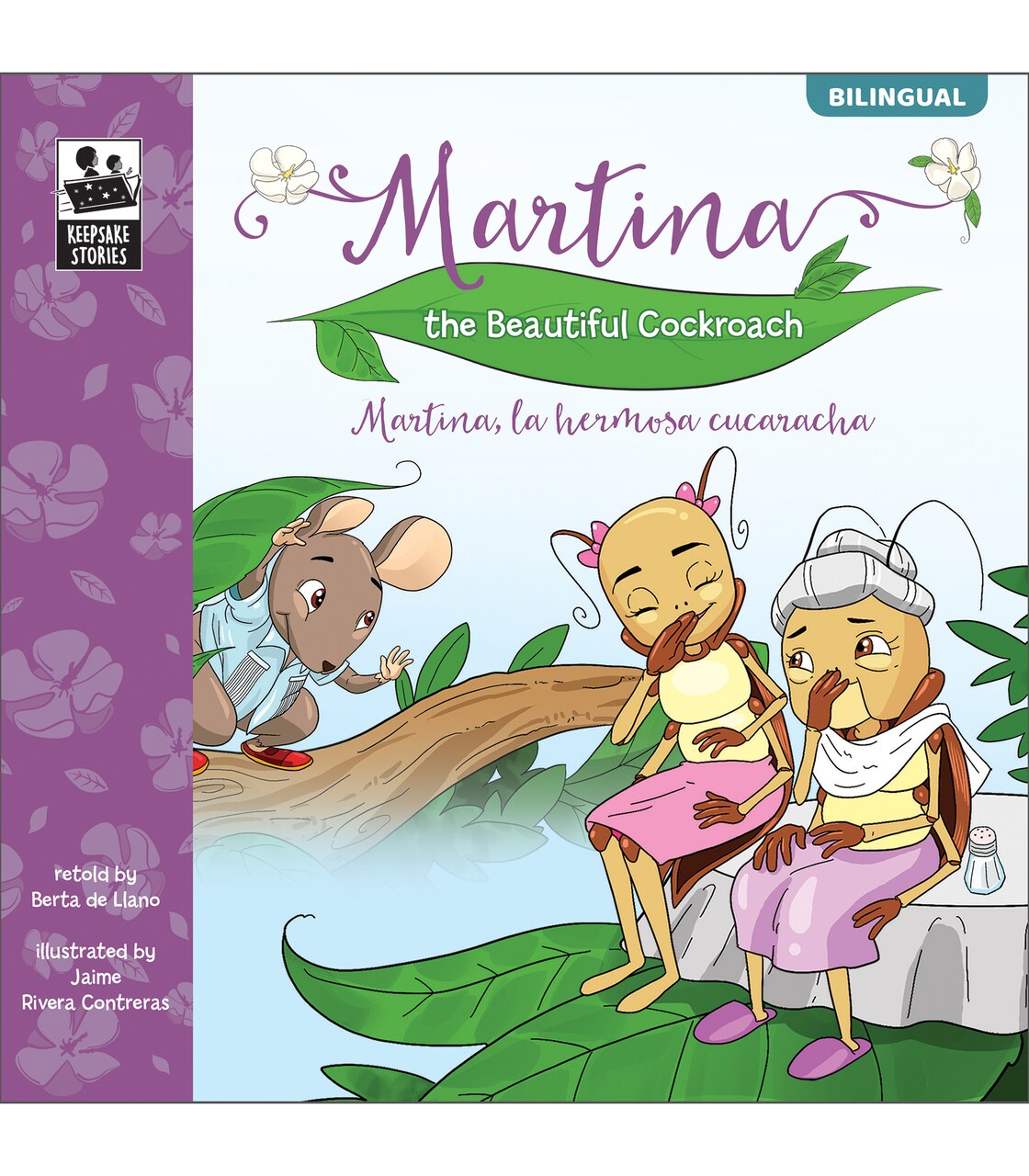 Carson Dellosa Martina the Beautiful Cockroach | Martina la hermosa cucaracha (Keepsake Stories, Bilingual) Storybook